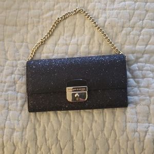 NWOT Kate Spade Sparkle Clutch